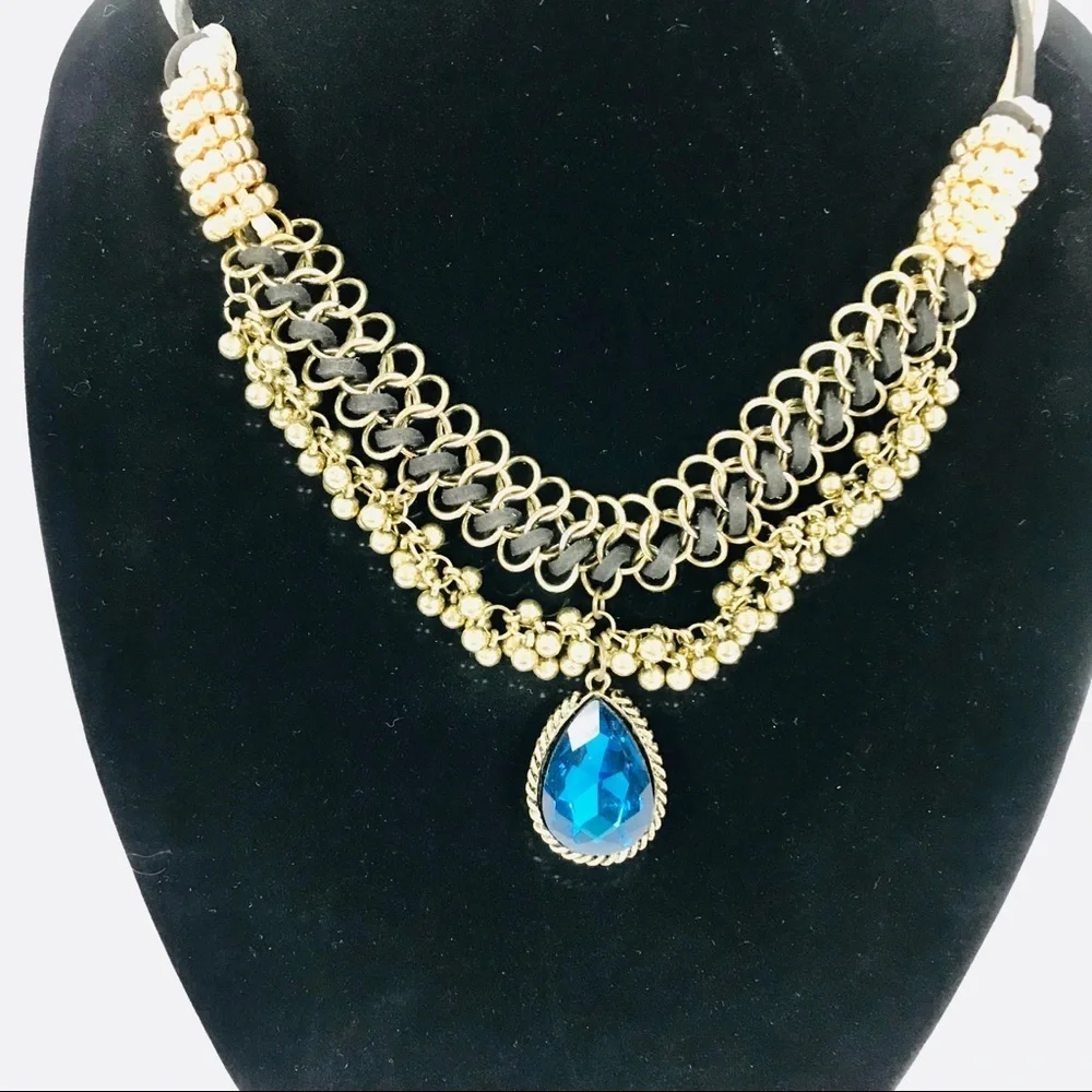 Chain statement Necklace - Picture 4 of 4